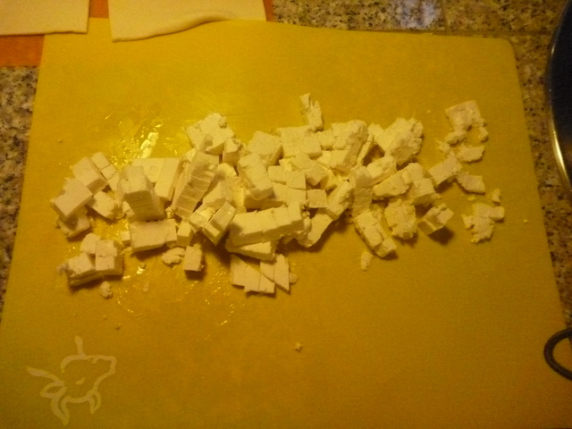 gewürfelter Feta