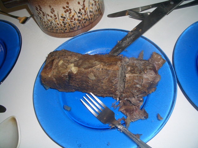 Bild von fertigem Braten