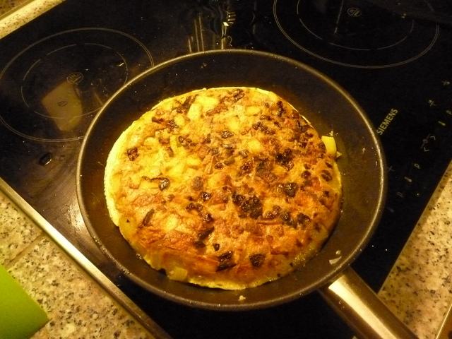 Fast fertige Tortilla